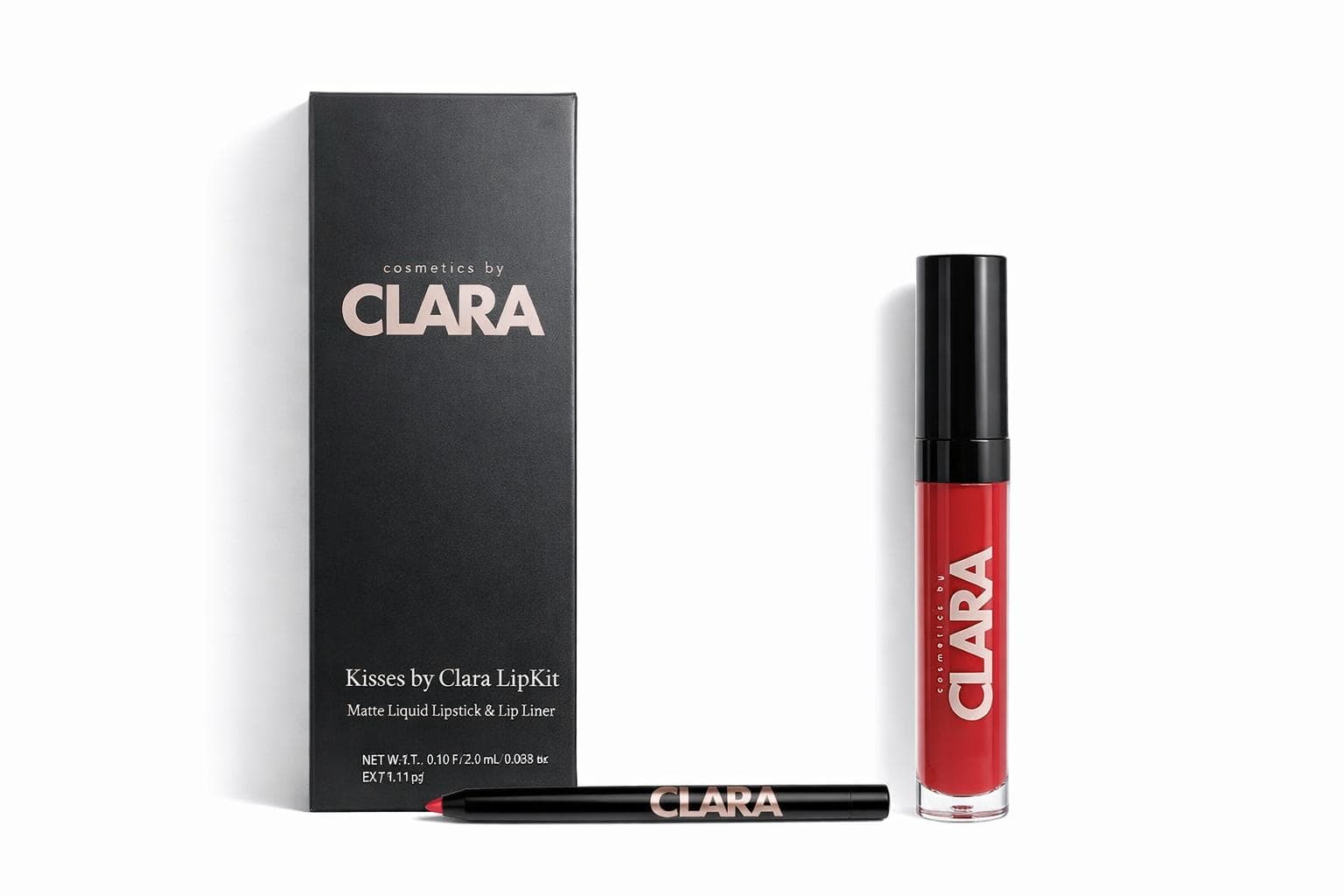 Kisses by Clara Lip Kit - 2
